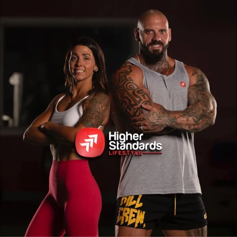 Kyle and Melissa Rayner—coaches behind Higher Standards Lifestyle